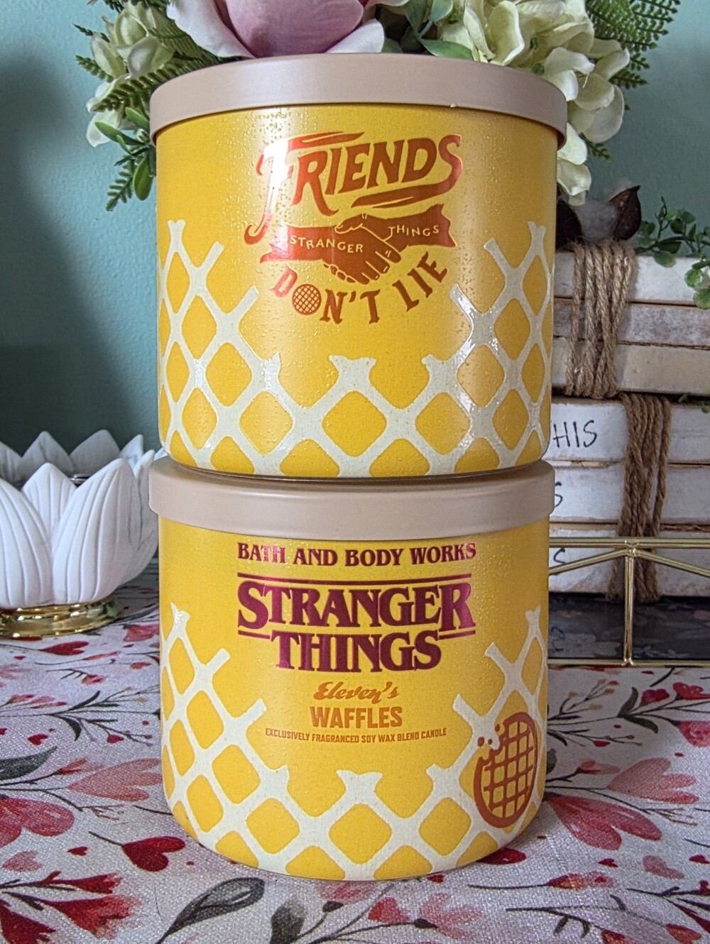 Bath & Body Works Stranger Things Eleven's Waffles Candle X2